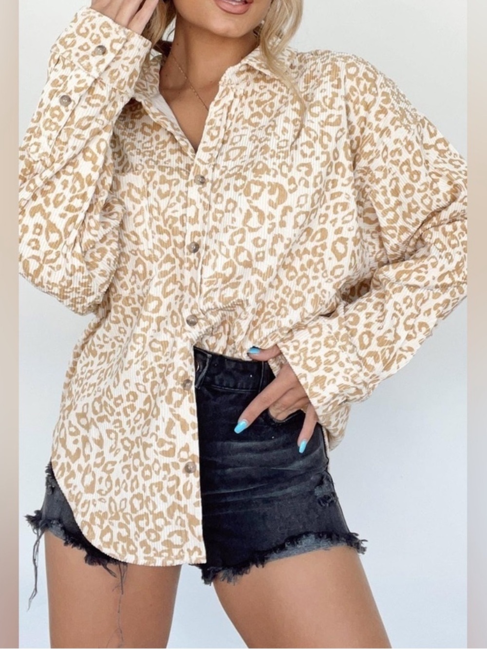 Wishlist apparel Shacket top